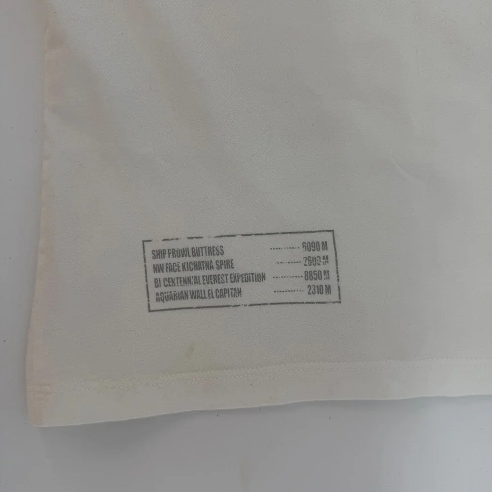 The North Face Womens White First Ascent 70 T-Shirt Medium‎ M Tee - Picture 6 of 6